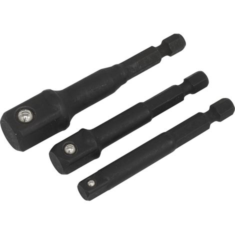 Sealey Premier Impact Socket Adaptor Set 3pc AK5521