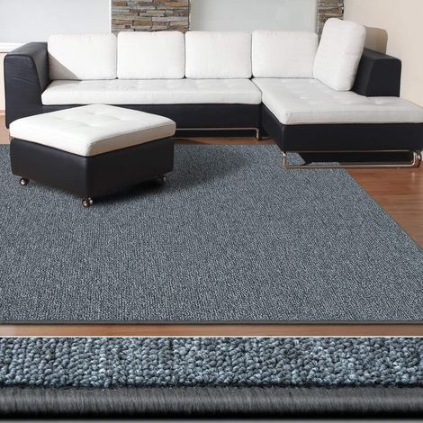 Tapis de Salon London Gris foncé , 200 x 200 cm