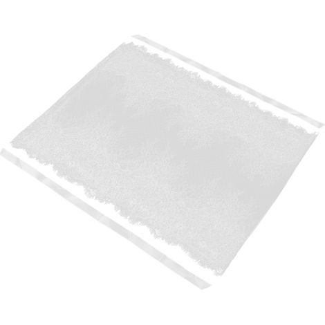Chemin de table rectangulaire en dentelle blanche de style européen, idéal pour les banquets et les réceptions. (1/5)