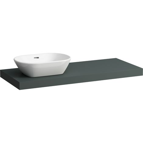 LAUFEN LANI Plan de toilette, une découpe à gauche, (1/4)
