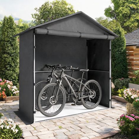 Abri de jardin grigio Scuro 200 x 112 x 200 cm (1/5)
