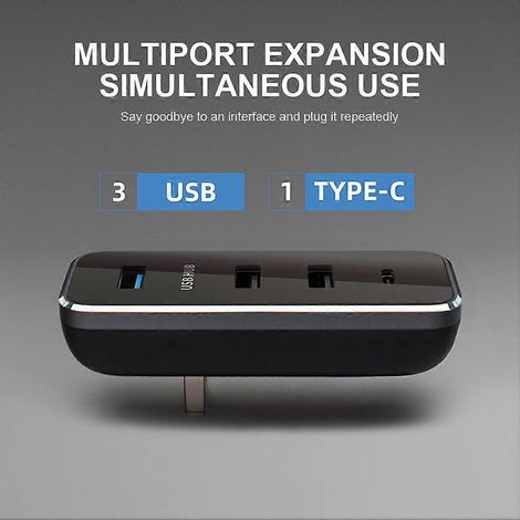 Hub pour Tesla Model 3 Y 2021 : accessoires USB, répartiteur, station d'accueil, chargeur d'extension pour boîte à gants (1/5)