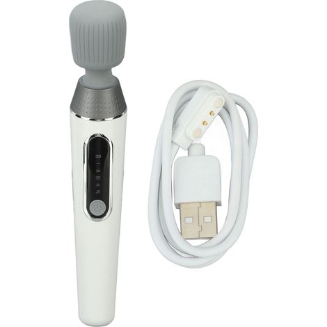 Masageur vibrant portable 5 modes, étanche IPX6, recharge magnétique, sans fil - Stimulateur corporel (1/5)