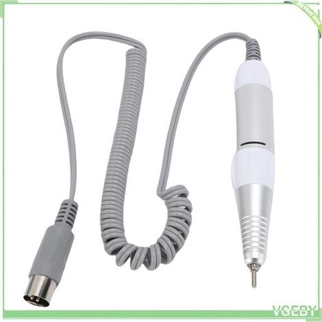 Poignée de perceuse à ongles - FAFEICY - Électrique - Aluminium - Portable - Blanc (1/5)