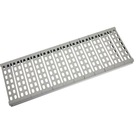 Étagère en Aluminium avec Grille en Plastique 373 x 1062 mm (1/2)