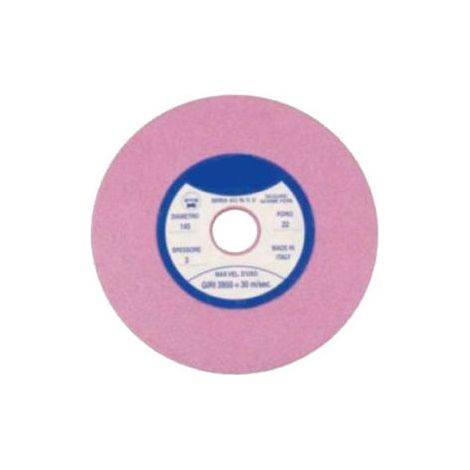 Mola Abrasiva a Disco 8023668182637 100x4.7x16 mm Grana Media Per Affilacatena elettrica Grigia