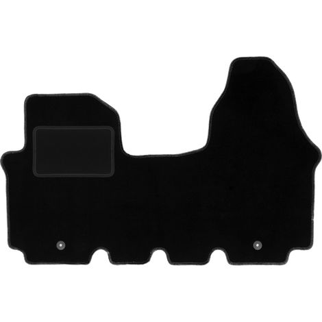 Tapis avant noirs pour fourgon Opel Vivaro (2001-2014)