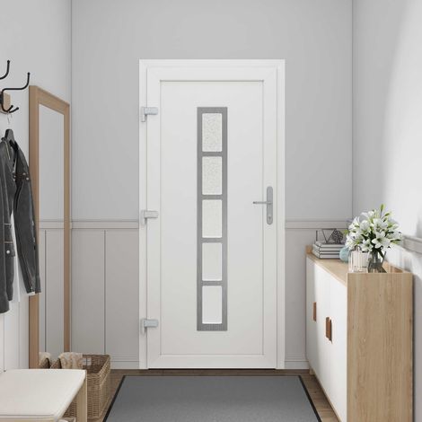 Porte Frontale Anthracite 88 x 200 cm PVC (1/5)