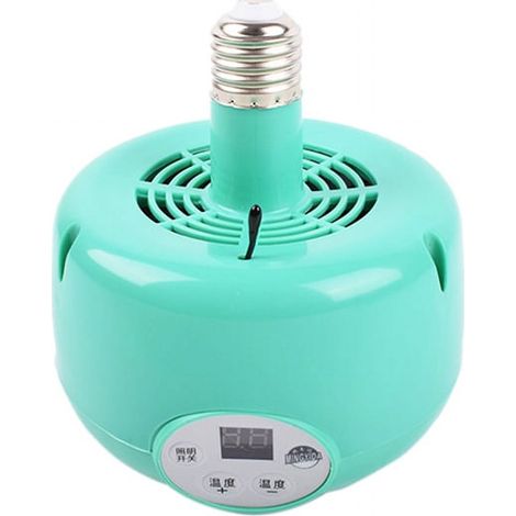 Lampe Chauffante Pour Animaux - 300 W - Thermostat Réglable 28 À 35 °C - Prise E27 - Plastique Résistant À La Chaleur - Pour Poulets, Marcassins, Canards, Chiens - 1 Pièce (1/5)