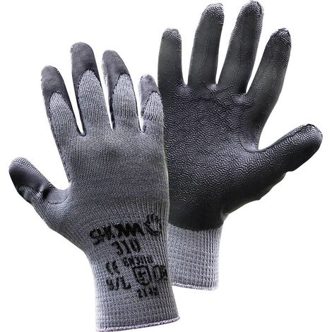 GANTS DE PROTECTION SHOWA 14905-8 COTON/POLYESTER AVEC REVÊTEMENT LATEX EN 388 TAILLE 8 (M) (1/2)