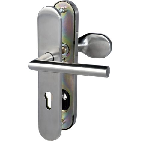 Alpertec Schutzbeschlag Security Moskau Drücker/Knopf 92 mm Türbeschläge