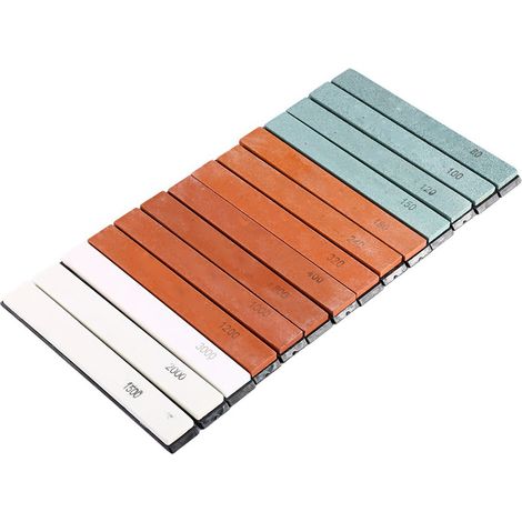 Pro Sharpening System Polishing Stone Kitchen Knife Sharpener Grit Tool