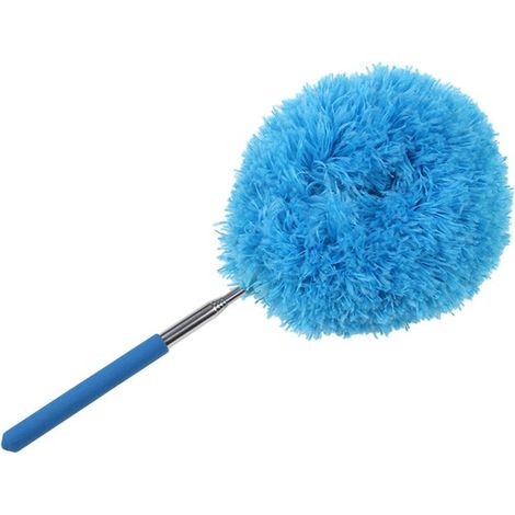 Extendable Feather Duster, Household Furniture Dusting Tool, 12 99x31 5 inches Telescopic Dust Remover with Bendable Head for Cleaning Ceiling Fans, High Layers and Home Necessity (1/5)