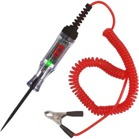 Stylo testeur électrique voiture lampe LED affichage numérique fusibles réparation 3V-48V