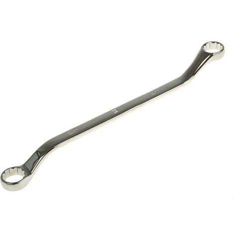 Clé à œil contrecoudée 22 x 24 mm RS PRO en Acier chrome vanadium ( Prix pour 1 ) (1/3)