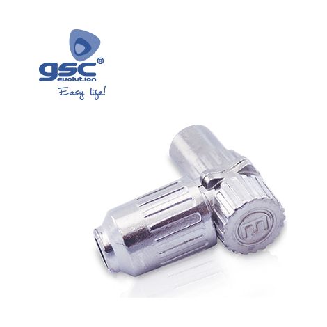 Prise TV coudée en métal GSC 002603317