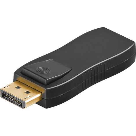 DisplayPort™/HDMI™ per adattatore 1.1, dorato, Spina DisplayPort™  Presa HDMI™ (tipo A). colore nero