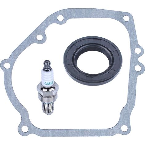 Kit de joint d'huile de carter Adefol pour moteurs de coupe-herbe Honda GX160 GX200 5,5HP 6,5HP avec bougie 11381-ZH8-801, 91201-Z0T-801 (1/5)