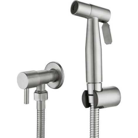 Pulvérisateur de toilettes pour bidet et de toilettes en acier inoxydable, Kit de pulvérisateur de bidet, pulvérisateur de robinetterie Pulvérisateur de WC ,T-Audace (1/5)