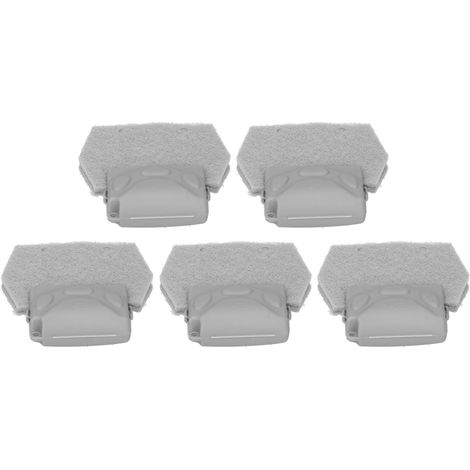 Brosse de nettoyage pour rainures de fenêtres, amovible, pour rails de fenêtres et coins de portes, outil de nettoyage ménager gris (1/5)