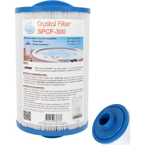 Filtre SPCF-300 - Crystal Filter® - Compatible Futura Spa® (1/5)