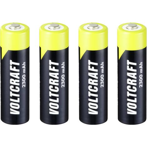 VOLTCRAFT Endurance Batteria ricaricabile Stilo (AA) NiMH 2300 mAh 1.2 V 4 pz.