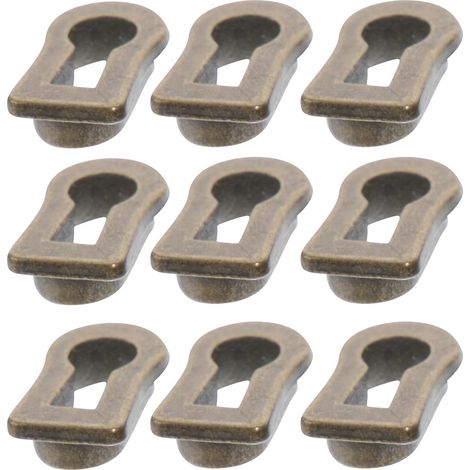 Toddmomy Cache-serrure décoratif, lot de 10 pièces, quincaillerie (1/5)