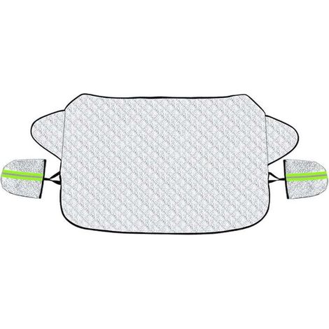 Telo copri parabrezza per auto, protezione invernale per parabrezza, copertura magnetica universale per parabrezza, copertura pieghevole per auto, antigelo, antineve, UV, polvere, pioggia (147x100cm)
