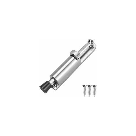 Lot de 2 butées de porte en alliage de zinc avec ressort et vis –