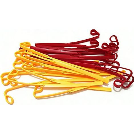 Aero-Flex 28-teiliges Ersatzmesserset für Freischneider, Rasentrimmer, Schneidkopfmesser, flexible Messer, passend für Freischneider, Fadentrimmer, Rasentrimmer und Freischneiderfäden (1/4)