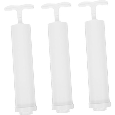 3 Pièces De Compression Pompe Joint De Tube D'Aspiration Pompe À Main Pompe De Dégonflage d'air Manuelle Sacs Compressés Pompe À Main Sacs De Compression Pompe Portable De (1/5)