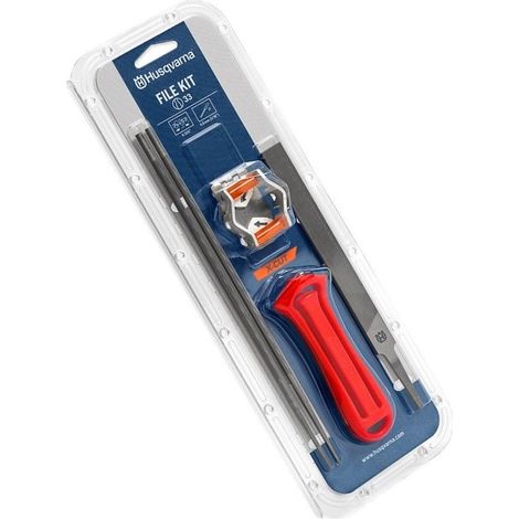 Kit Husqvarna affilatura catena motosega X-CUT SP33G passo 325" lime 4,8 mm 3/16