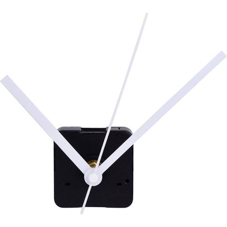 Blanc, Silence Mouvement de Horloge, 11/25 Pouces Maximum Dial Epaisseur, 4/5 Pouces Longueur Totale de l'arbre (1/5)