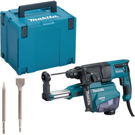 Meißelhammer 800W 26 mm MAKITA + Zubehörkit - HR2652JX14 (1/3)