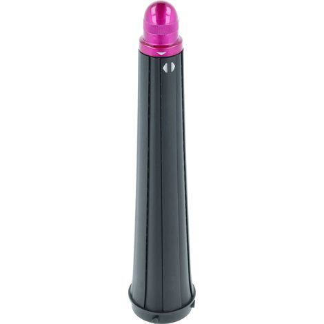 vhbw Rizador compatible con Dyson Airwrap HS01, HS05 secador, moldeador multifunción - Accesorio rizos, conexión de 32 mm, gris, fucsia (1/4)