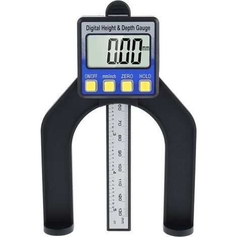 Pied à coulisse numérique LCD haute précision avec plage de mesure de 0 à 85 mm Fond avec aimants (1/4)