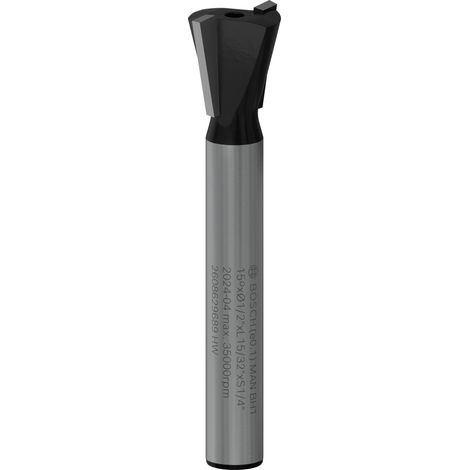 Bosch V-groove bits dovetail bits PRO Router Dovetail 15 Shank 1/4 2608629689 (1/5)