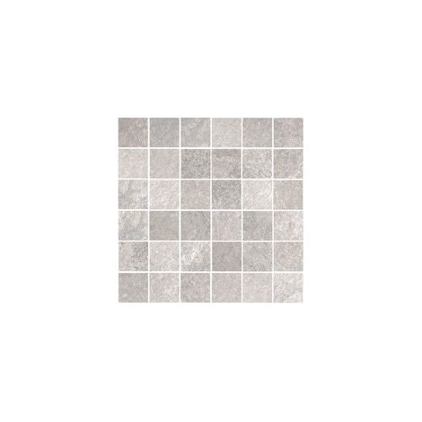 Carrelage imitation pierre Zap Blanc - 29x29 Mosaïque