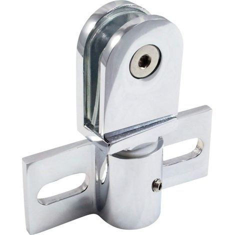 1 bisagra pivotante para puerta de ducha de cristal (1/5)