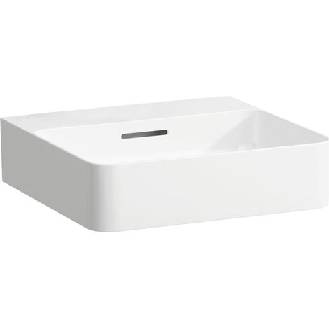 LAUFEN VAL Lavabo sobre encimera, sin agujero para grifo, con