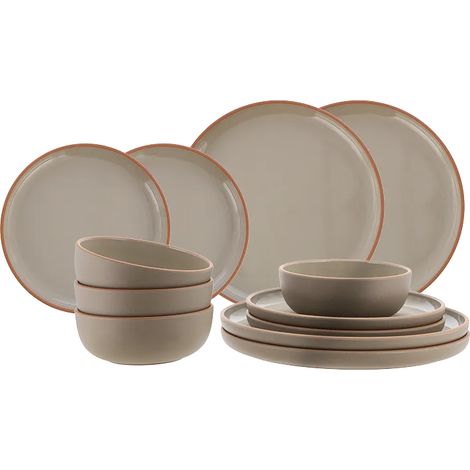 Travellife Geschirrset Travellife AVILA taupe