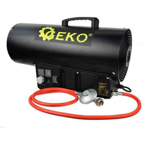 Calentador De Gas 65 kW Con Reductor Termostato Encendido Piezoeléctrico Manguera (1/5)