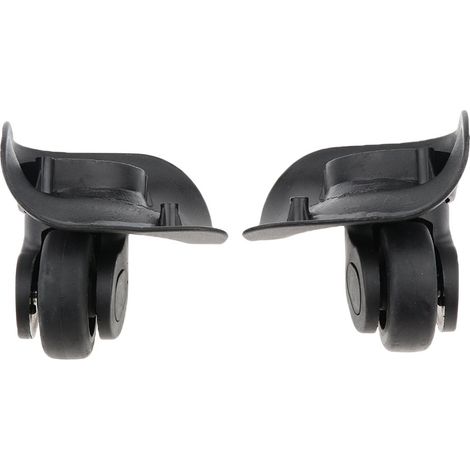 Pair of Replacement Suitcase Wheels, Swivel Wheels for Repairing Travel Luggage Bags - Large Size (1/5)