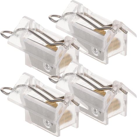 Accessoires pour Stores Vénitiens – Lot de 4 Bloque-Cordons Réutilisables en Matériau Stable, Quincaillerie pour Stores à Enrouleur, Verrous de Sécurité pour Cordons, Usage (1/5)