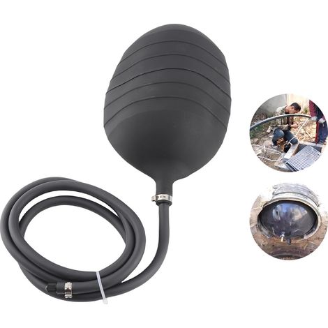 [Bouchon de pipeline gonflable] - PVC - 150mm/5.91in - Airbag étanche pour essai de pression et maintenance (1/5)