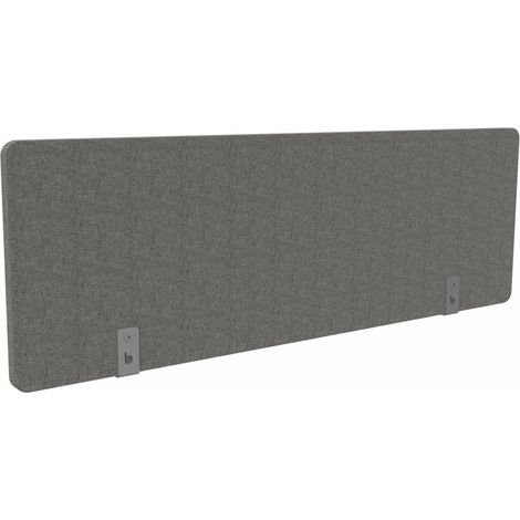 Panneau de séparation frontal en tissu acoustique pour bench Domino
