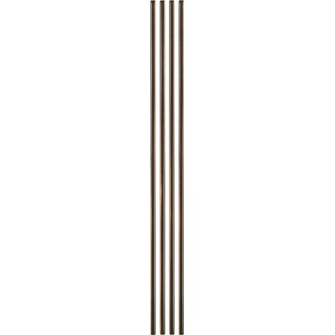 Selbstklebende Fliesen x4, 0,68x45,72cm - Smart Tiles Smart Edge Ambra Klebefliesen 3D Fliesenaufkleber für Bad & Küche (1/4)