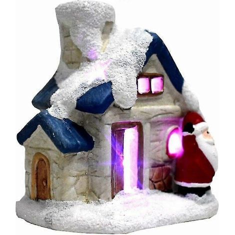 Children's Christmas gift snow scene ornament