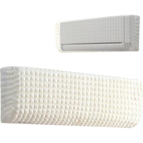 Housse Murale Climatisation Intérieur Lavable, Protection Anti-Poussière Rétractable, Design Élégant pour Maison et Bureau (1/4)
