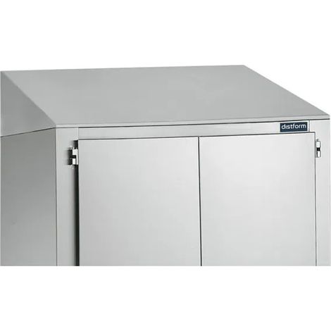 Protecteur Incliné pour Armoire de Produits de Nettoyage - L 1000 x P 450 mm - Distform